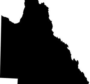 Australische Landkarten ClipArt