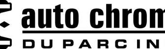 Logo De Parc Auto Chrome Du