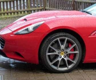Auto Red Ferrari