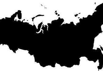 Babayasin Russia Outline Map Clip Art