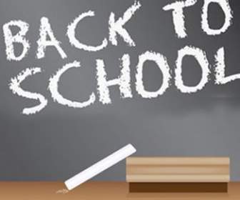 Back To School Blackboard Sign