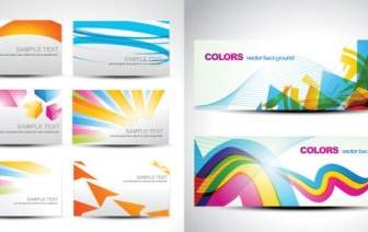 Background Color Of The Card Vector Fashion