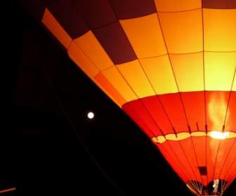 气球热空气气球气球发光