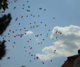 氣球天空的顏色