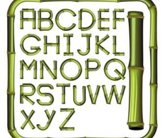 Bamboo Creative Letters Vector