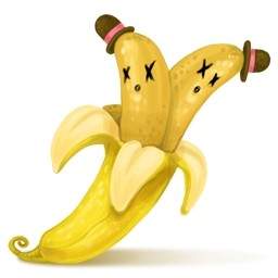 Banane-Zwillinge