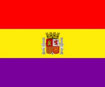 Bandera De La Segunda República Espanola Clipart