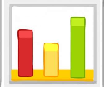 Bar Grafik Statistik Clip Art