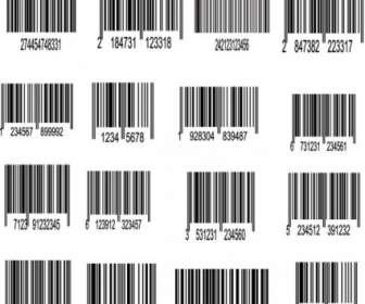 Barcode-Etikett-Vektor
