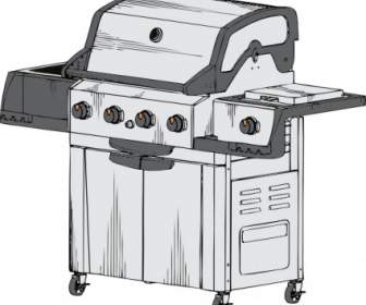 Barbeque Grill-ClipArt