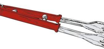 Barbeque Tongs Clip Art