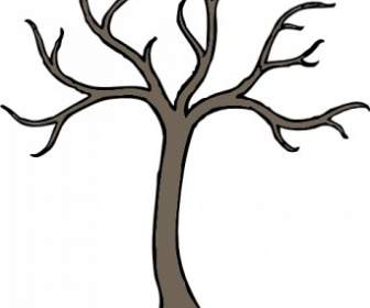 Pohon Mati Telanjang Clip Art