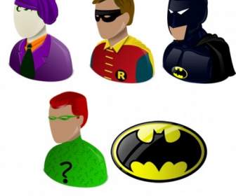 Batman Vista Icons Icons Pack