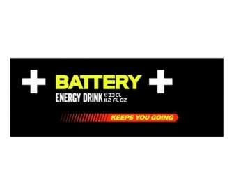 Boisson D'énergie De Batterie