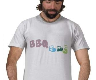 T-shirt Drôle De BBQ