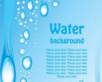 Plano De Fundo Azul De água Bonita