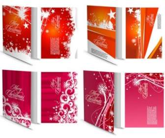 Beautiful Christmas Cards Vector