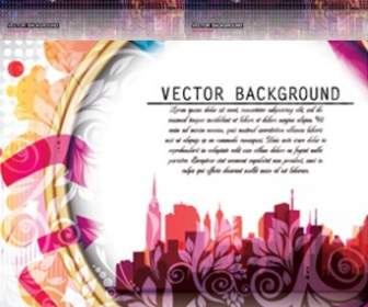 Beautiful City Background Vector