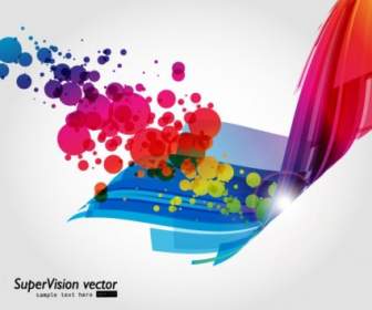 Beautiful Dynamic Background Vector