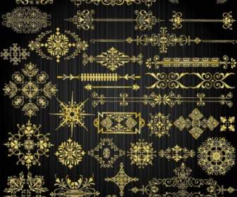 Beautiful Gold Pattern Vector