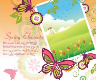 Beautiful Spring Picture Frame
