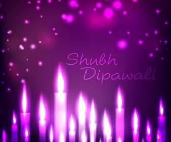 Wunderschön Diwali Hintergrund Vektor