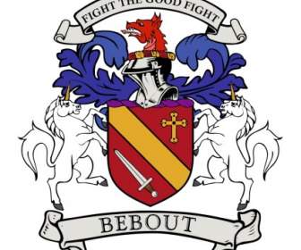 Bebout 家族的徽章