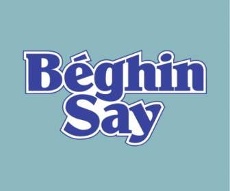 Powiedzieć Beghin