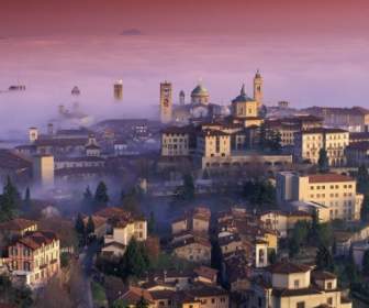 Bergamo Tapete Italien Welt