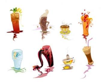 Ilustraciones De Bebidas Clip Art