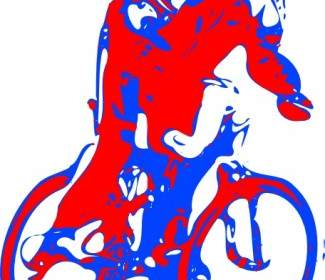 Sepeda Rider Clip Art