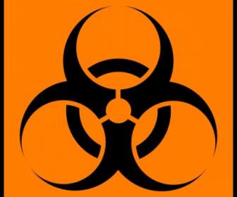 Biohazard Orange ClipArt
