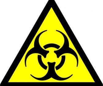 Biohazard Road Símbolo Clip Art