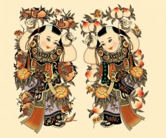 Aniversário Menino Clipart De Chinês Tradicional