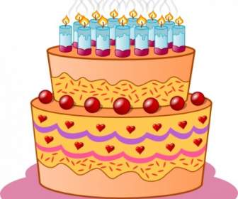 生日蛋糕剪貼畫