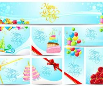 Birthday Card Vector
