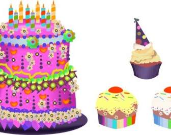 день рождения кексы