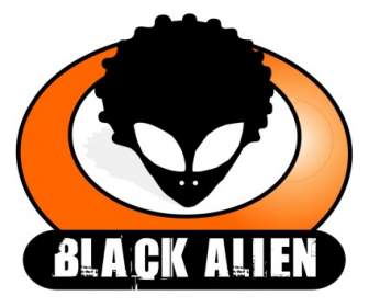 Schwarze Alien