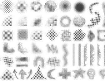 흑인과 백인 디자인 요소 벡터 시리즈 네트워크 그래픽