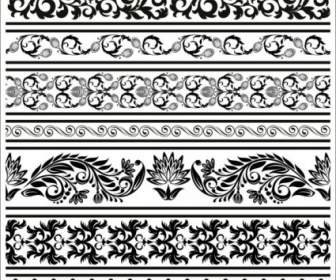 Black And White Patterns Vector