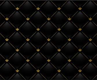 Black Checkered Tile The Background Vector