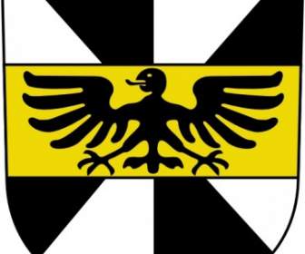 Schwarze Adler Wipp Hittnau Wappen ClipArt