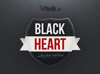 Emblema Do Coração Negro