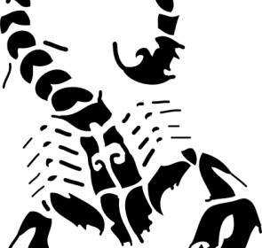 Black Scorpion Clip Art