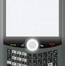 BlackBerry Curve Clip Art