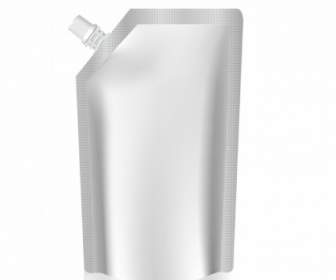Pochette De Sac Blanc Aluminium Bec