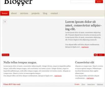 Blogger Szablon