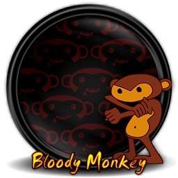 Blutige Affe