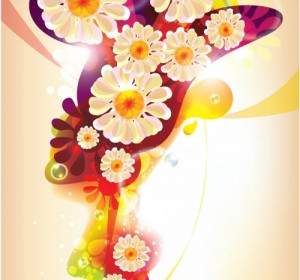 Blossoming Patterns Vector