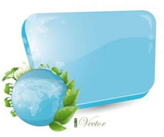 Blue And Green Dialog Vector